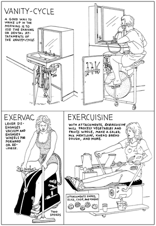 Illustration for article titled The Intrigue of Human-Powered Appliances